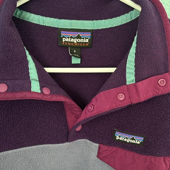 Patagonia fleece synchilla button up - Picture 2 of 8